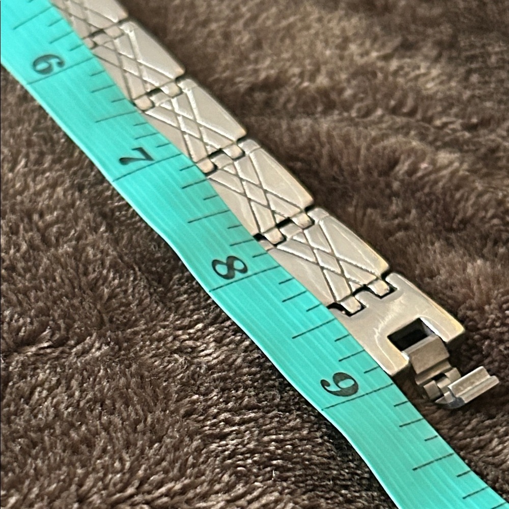 Men's Stainless Steel Geometric Bracelet - Picture 4 of 4